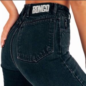 Vintage 90s BONGO High Rise Black Jeans